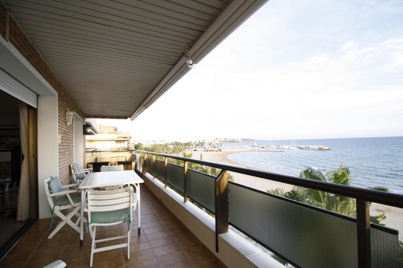 Apartamento Apartamento para 8 sobre el mar Salou Exterior foto